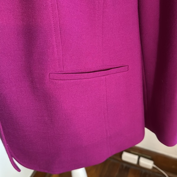 Talbots Fuchsia Blazer 18w - Picture 3 of 7